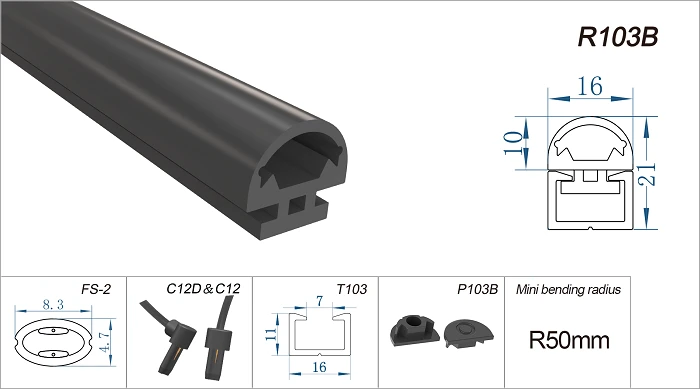 Rubber Sensitive Edge για ρομπότ